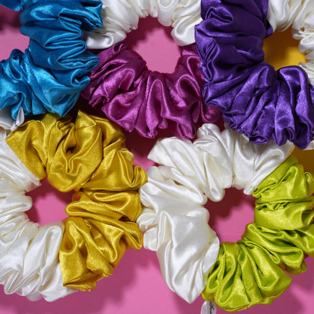Dual Drama Scrunchies Cover Image | World of Scrunchique | Made in India