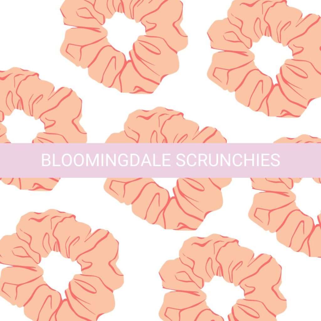 Bloomingdale Scrunchie Cover Image | World of Scrunchique