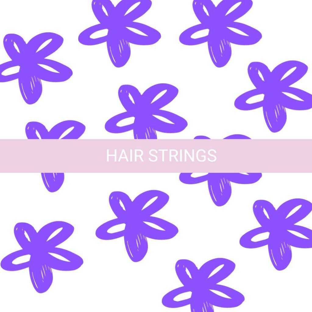 Hair Strings | World of Scrunchique