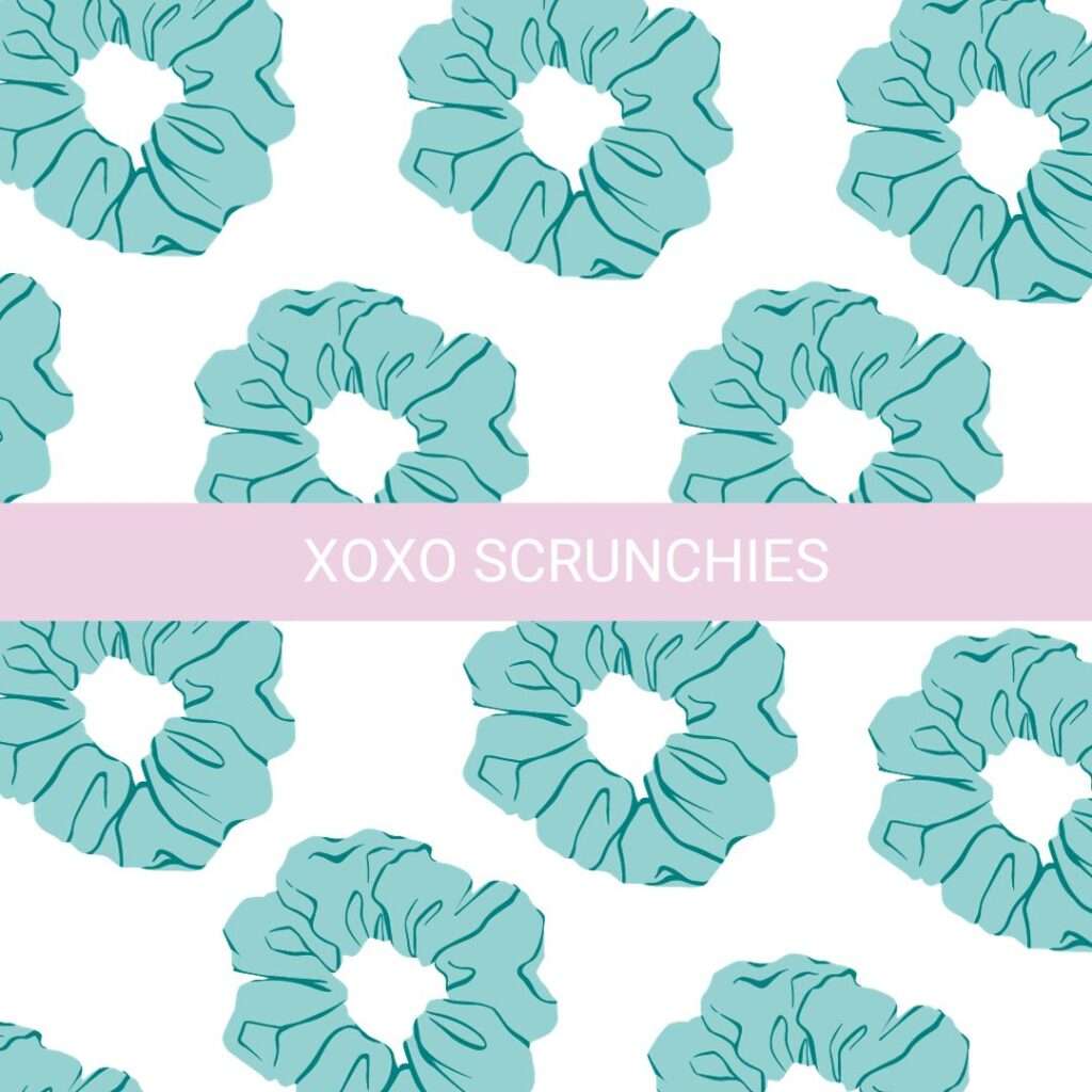 XOXO Scrunchies | World of Scrunchique